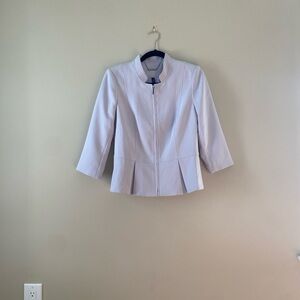 White House Black Market Lilac Jacket (size 6) NWT